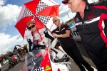 Nicholas and team prerace Hidden Valley Rd 2 -
Image courtesy of Andrew Gosling - tgbsport